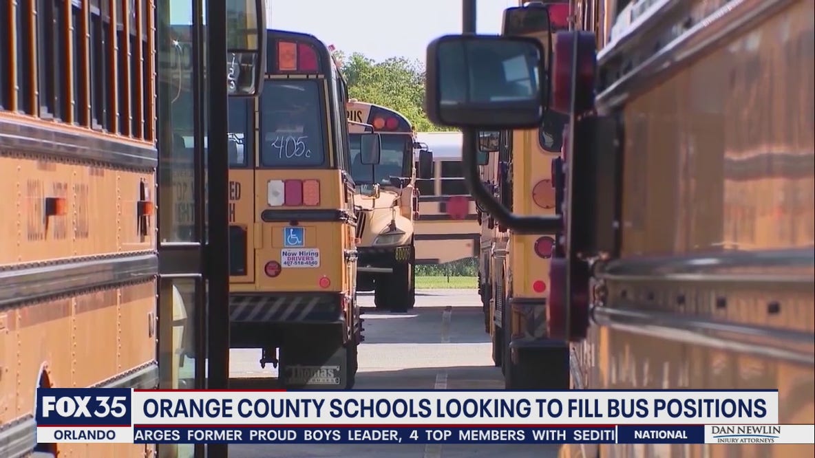 Orange County schools looking to fill bus driver openings before fall